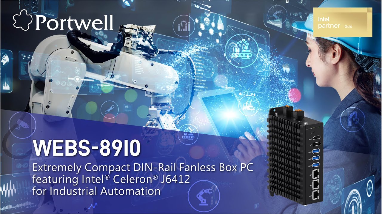 Compact DIN-Rail Embedded System Accelerating Industry 4.0 and Smart Manufacturing