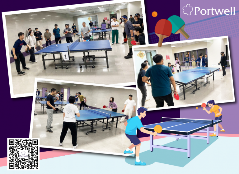 Portwell Table Tennis Match