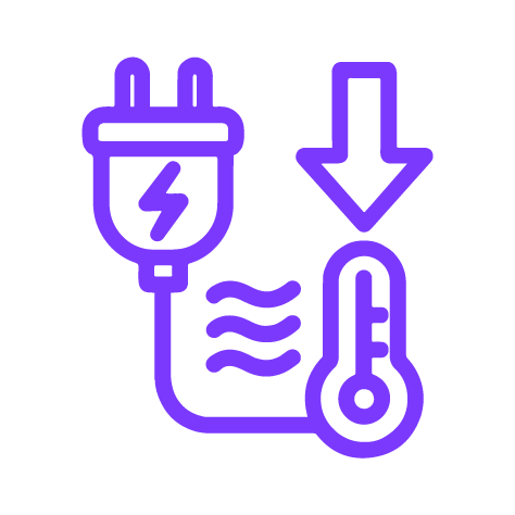 Low Power Consumption and Thermal Efficiency