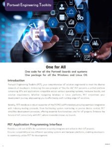 Portwell Engineering Toolkits | Datasheet